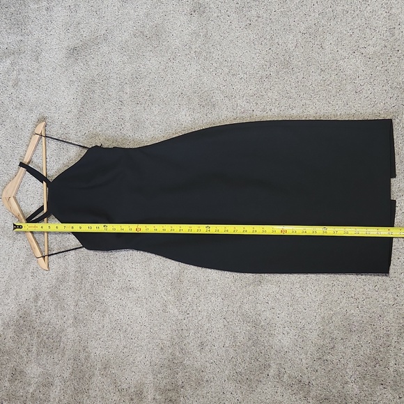 New Cinq a Sept Size 2 Black Angel Ring Back Cocktail Party Dress - Picture 7 of 11